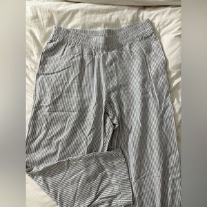 Old Navy Striped linen Women's Pants